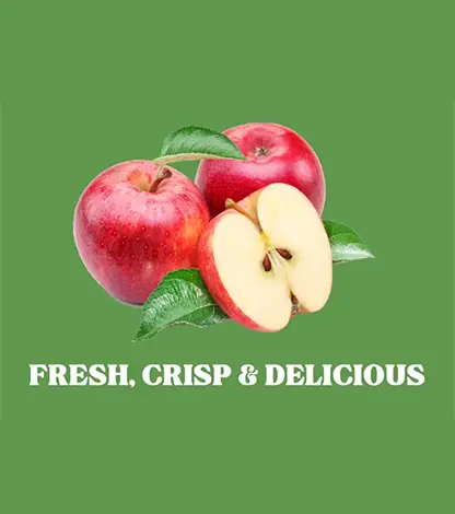 Fresh, Crisp & Delicious